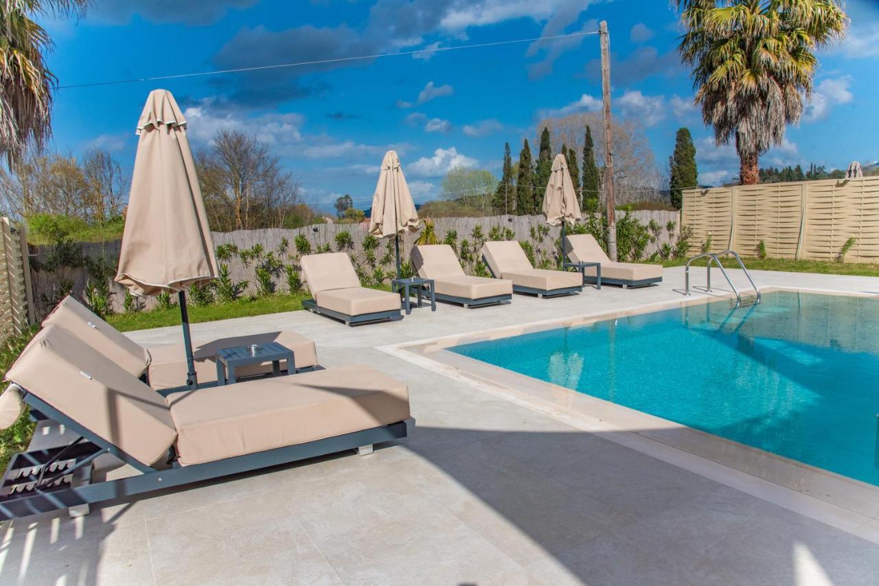 My Corfu Luxury Villa With Private Pool Сідарі Екстер'єр фото