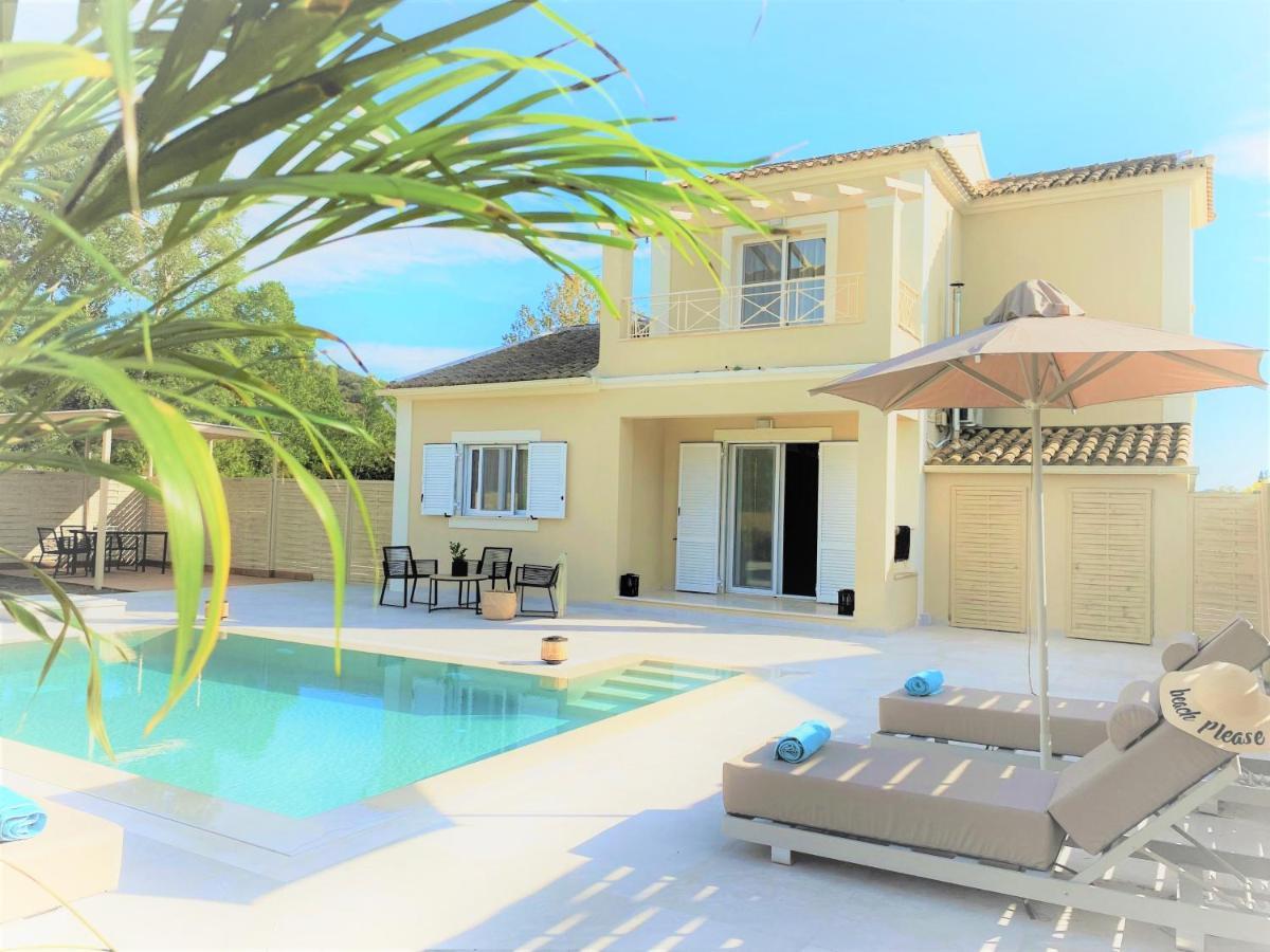 My Corfu Luxury Villa With Private Pool Сідарі Екстер'єр фото