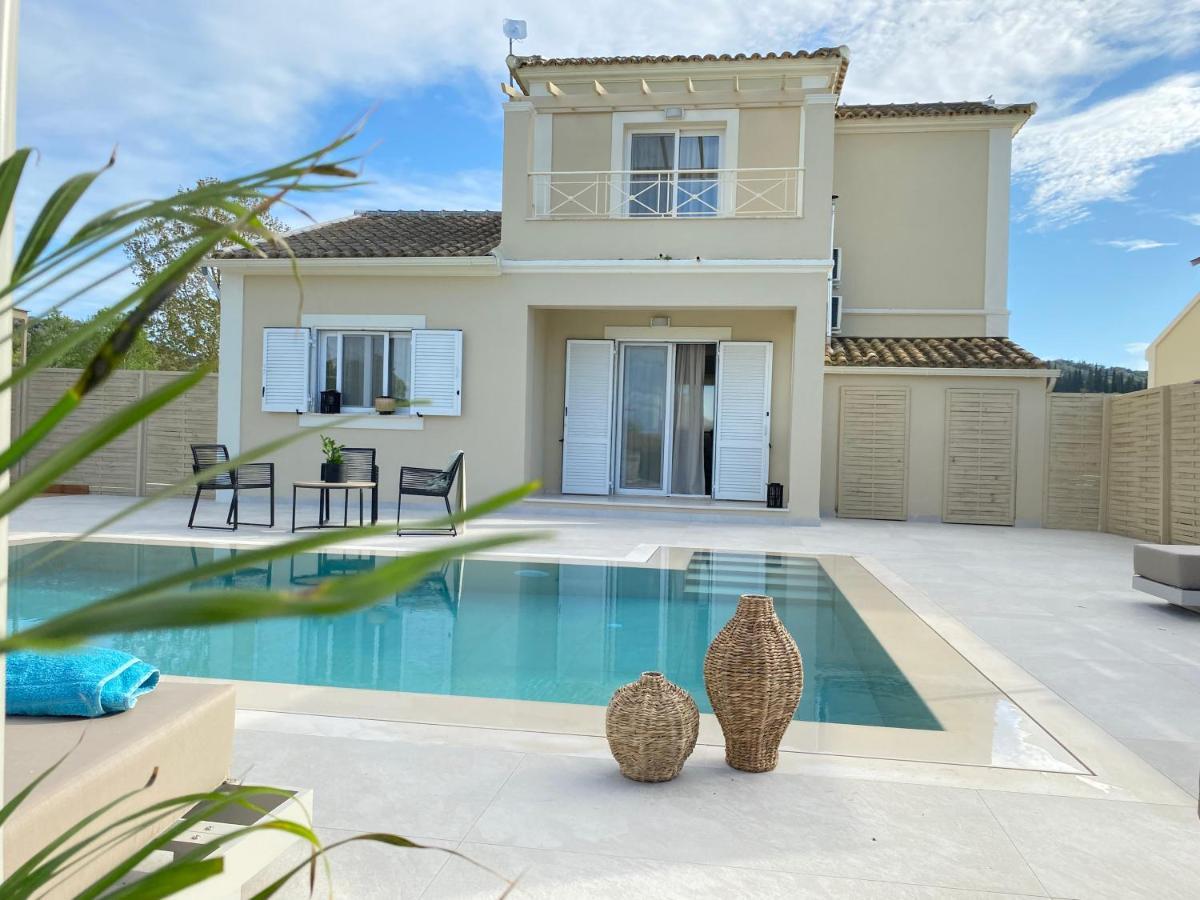 My Corfu Luxury Villa With Private Pool Сідарі Екстер'єр фото