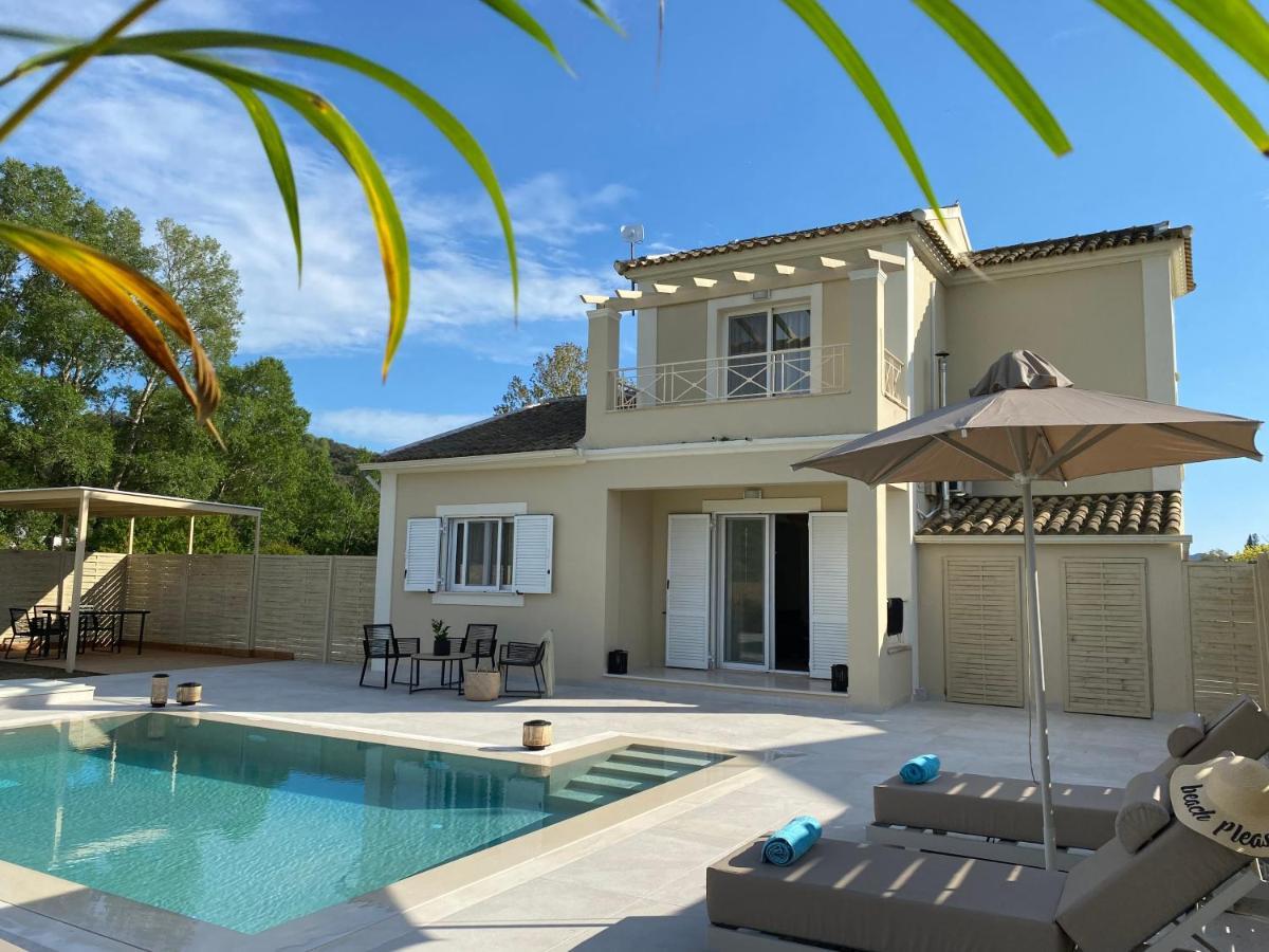 My Corfu Luxury Villa With Private Pool Сідарі Екстер'єр фото