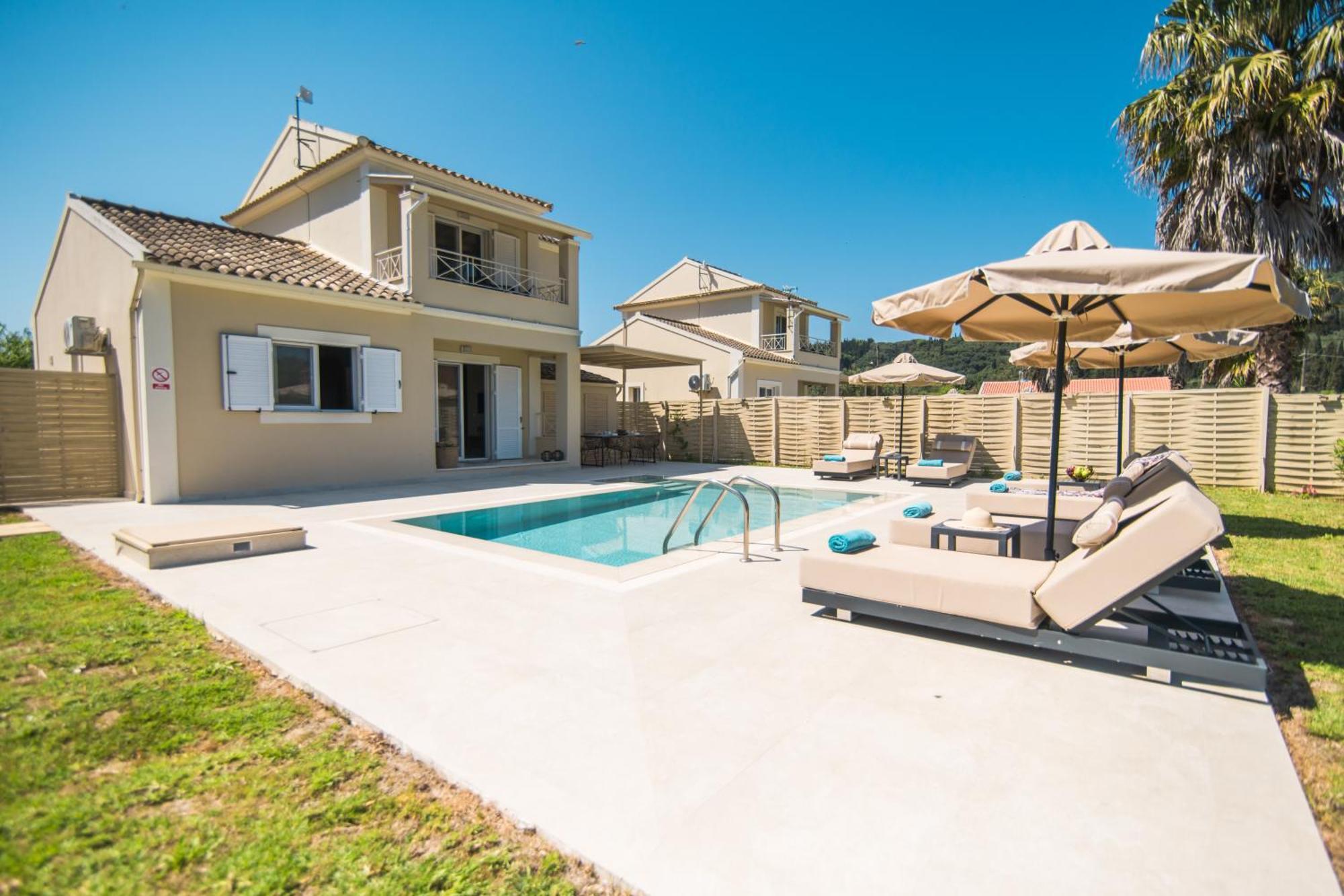 My Corfu Luxury Villa With Private Pool Сідарі Екстер'єр фото