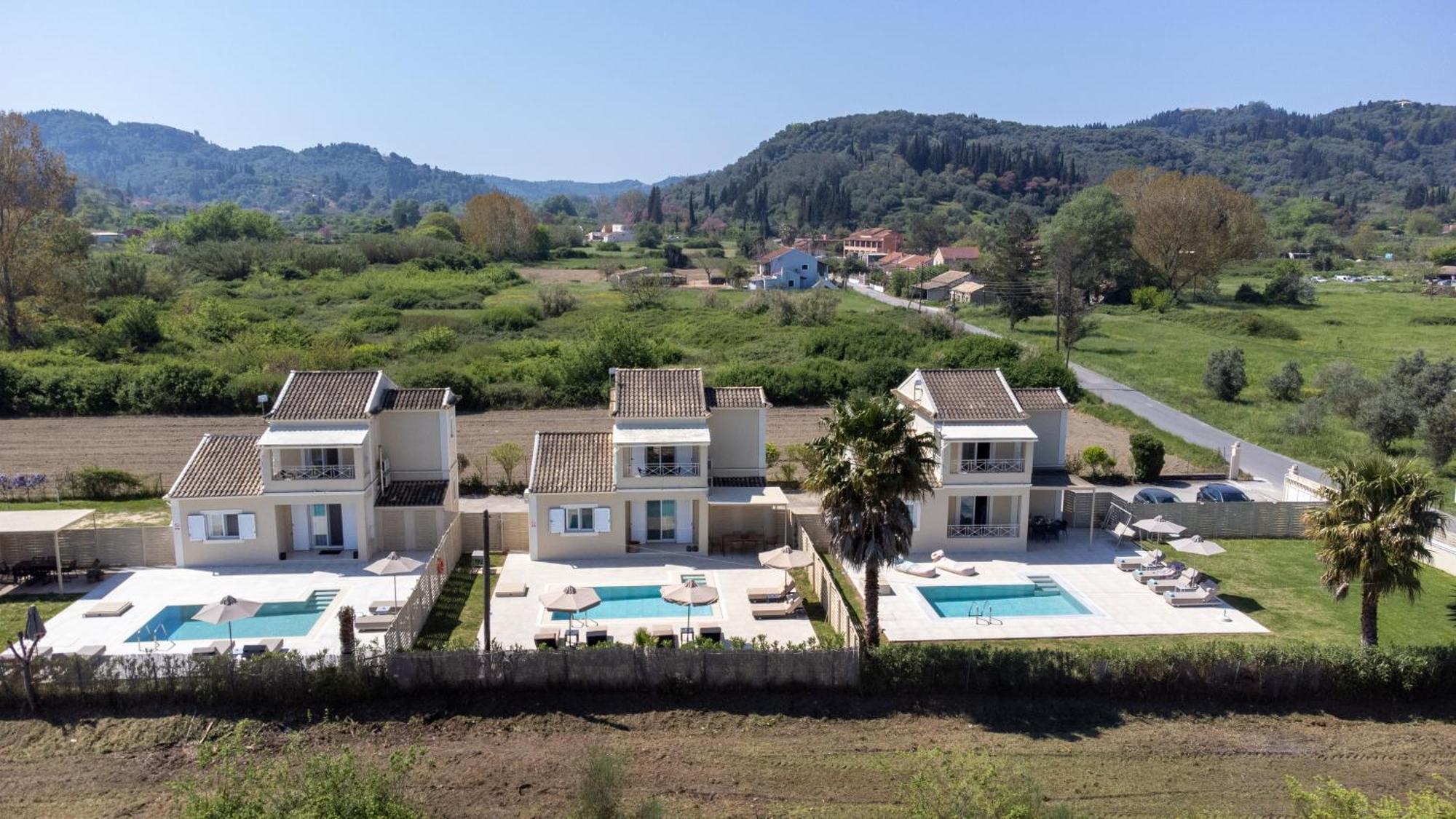 My Corfu Luxury Villa With Private Pool Сідарі Екстер'єр фото